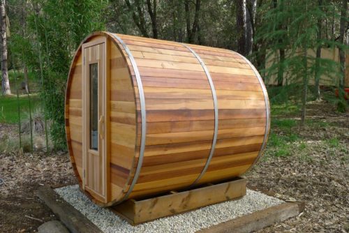 Northern Lights Cedar Wood Outdoor Sauna
