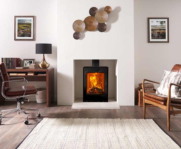 Stovax Elise Glass multi fuel stove