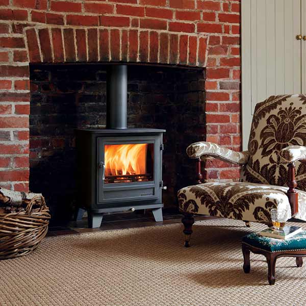 chesneys-salisbury-8-life1 Chesney's Salisbury 8 multi-fuel stove in Black