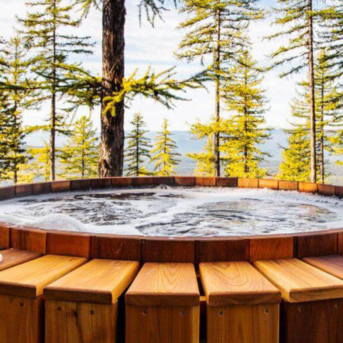 Northern Lights Classic Wooden Hot Tub (6 Person) - HT6R - Firehouse
