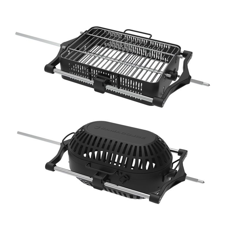 Kamado Joe JoeTisserie basket set Firehouse