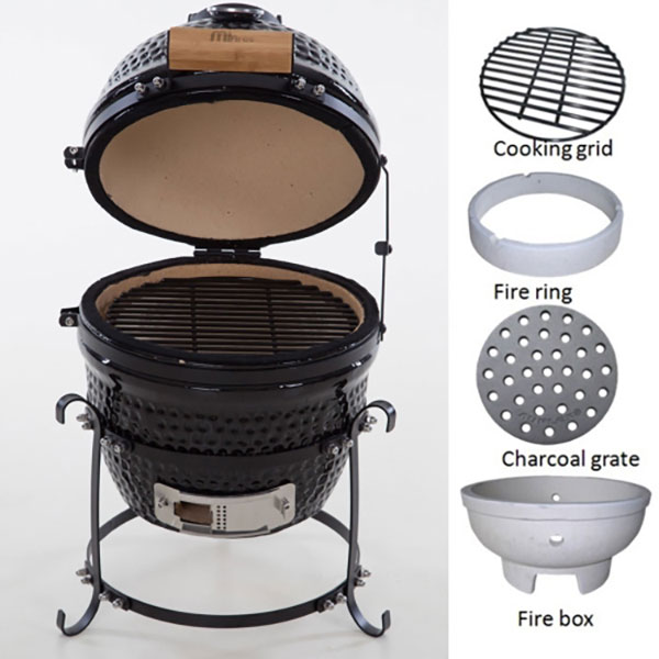 Go Kamado Grill 13 inch Firehouse