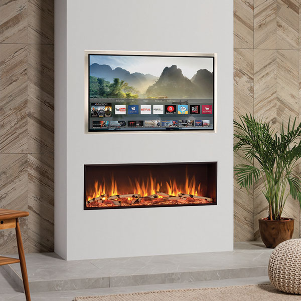 Stovax Gazco eStudio 105R Inset Electric Fire - Image 4