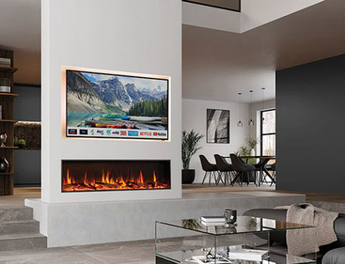 A must have fireplace media wall